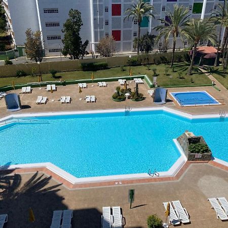 Ancora Angela - Playa Del Ingles Apartment มาสปาโลมาส ภายนอก รูปภาพ