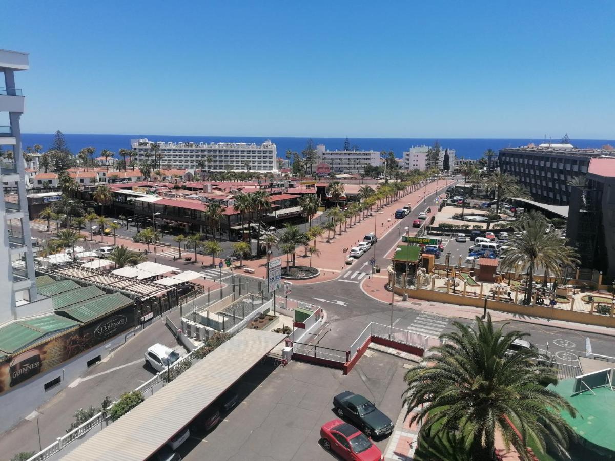 Ancora Angela - Playa Del Ingles Apartment มาสปาโลมาส ภายนอก รูปภาพ