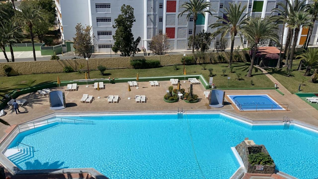 Ancora Angela - Playa Del Ingles Apartment มาสปาโลมาส ภายนอก รูปภาพ