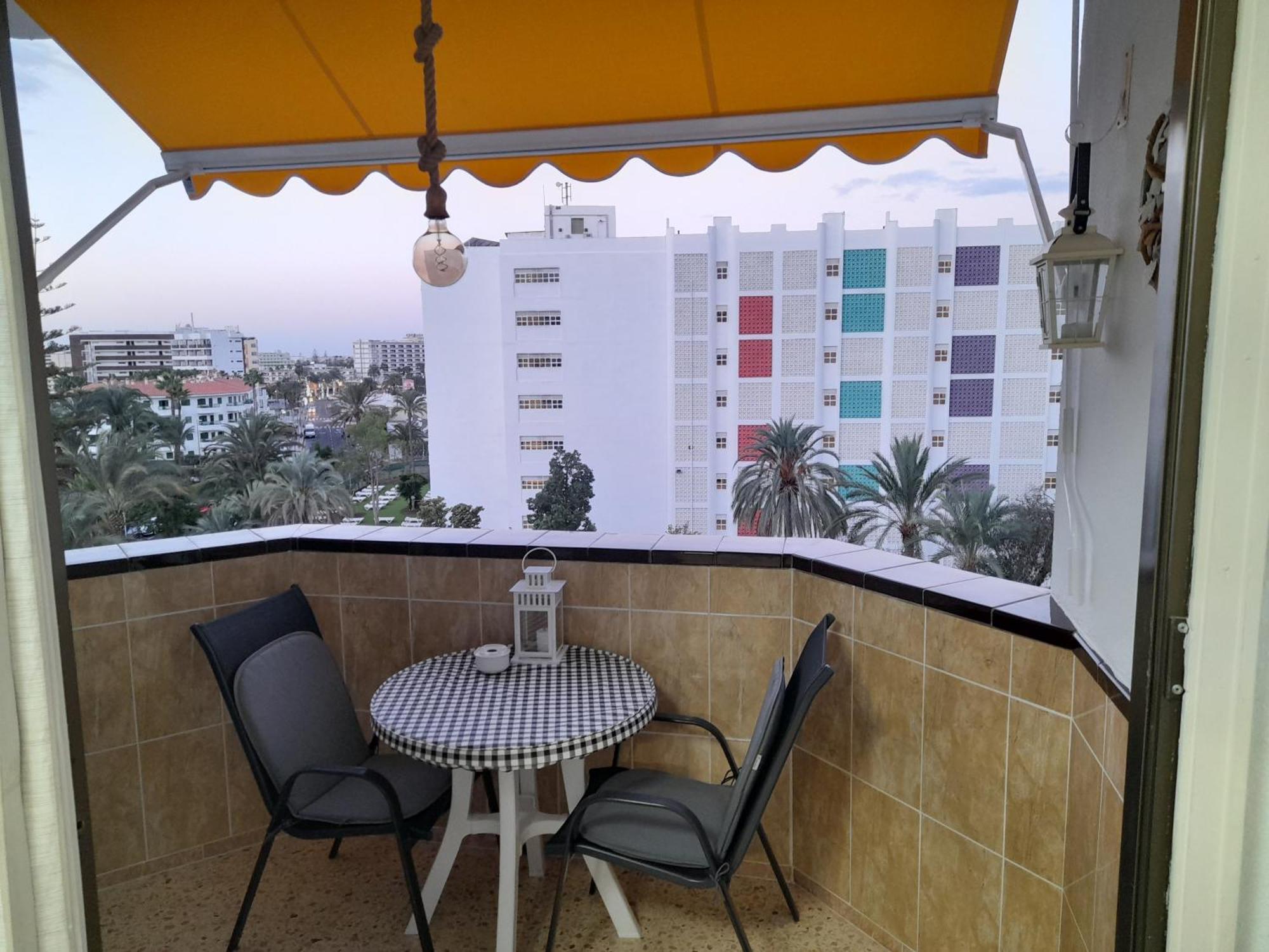 Ancora Angela - Playa Del Ingles Apartment มาสปาโลมาส ภายนอก รูปภาพ