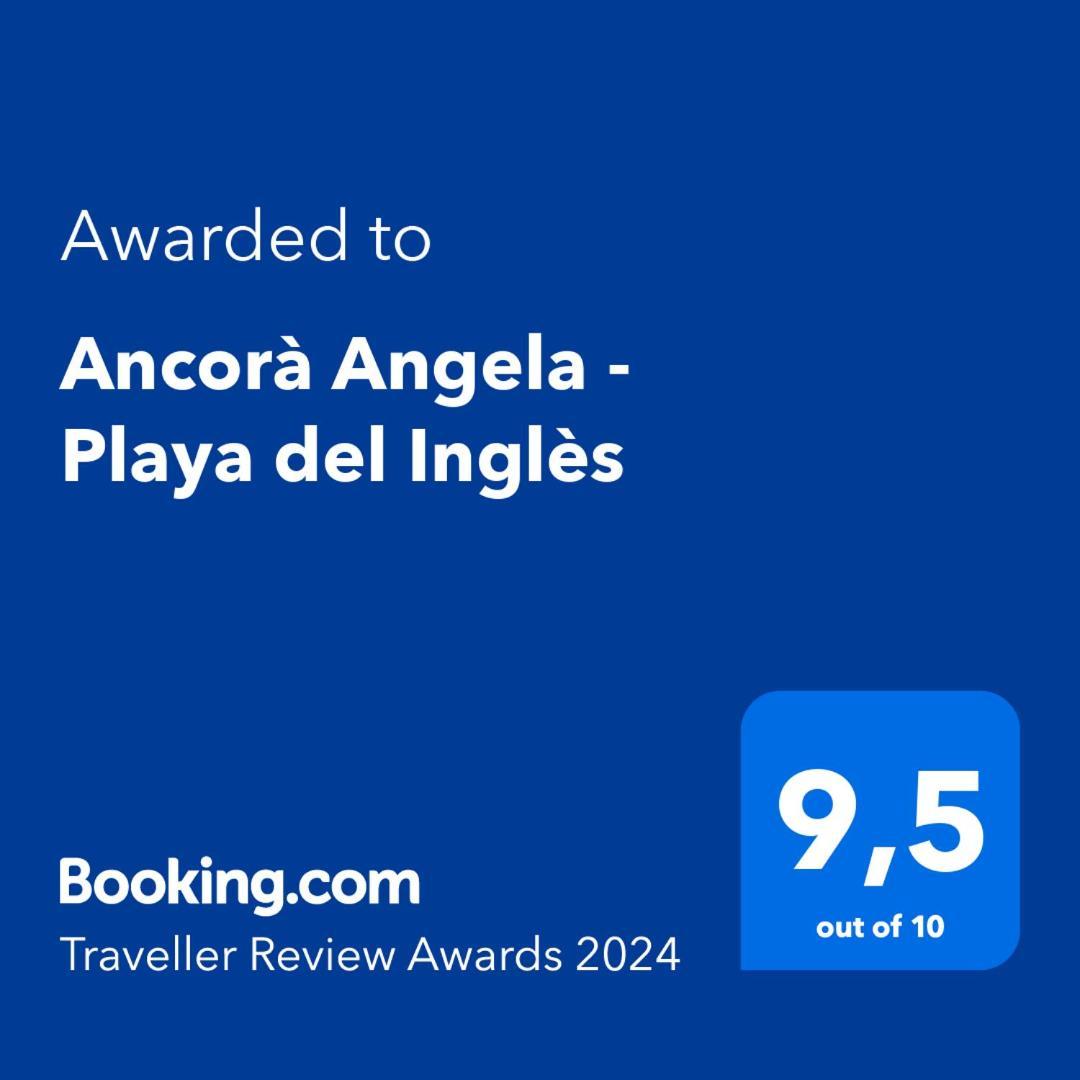 Ancora Angela - Playa Del Ingles Apartment มาสปาโลมาส ภายนอก รูปภาพ