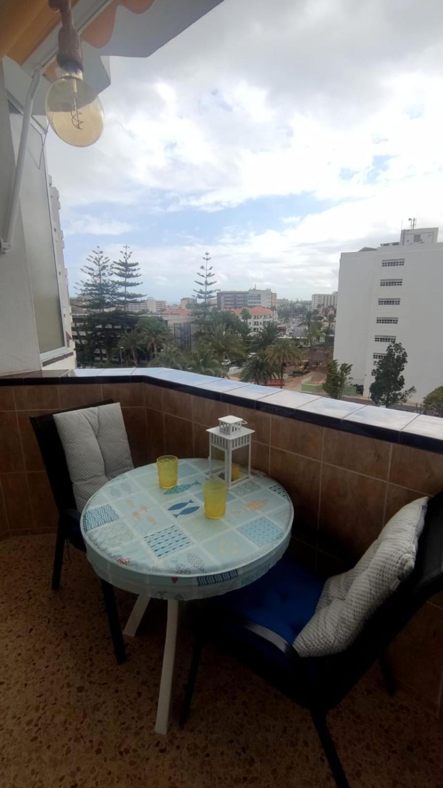 Ancora Angela - Playa Del Ingles Apartment มาสปาโลมาส ภายนอก รูปภาพ